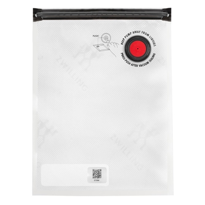 Zwilling Henckels Clear Zwilling Fresh & Save Reusable Vacuum Bags (10 Pack) Medium