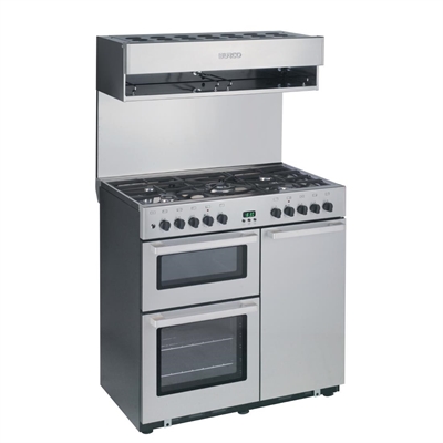 Burco Cook Centre 5 Burner Dual Fuel Range CC90DF