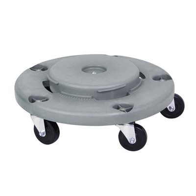 Jantex Grey Dolly For 160Ltr Heavy-Duty Round Bin