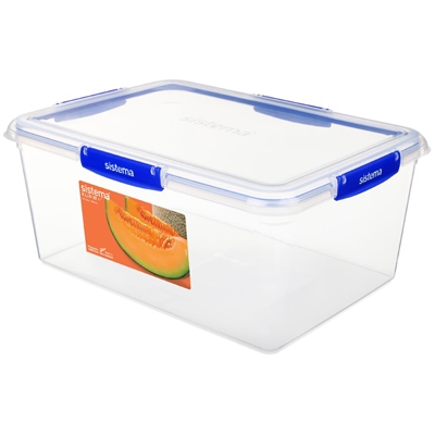 Sistema White Klip It Plus Rectangle Container 10Ltr