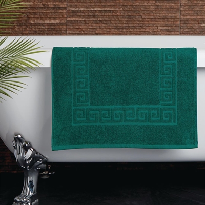 Essentials Nova Bath Mat Dark Green - GW363 - Buy Online at Mitre Linen UK