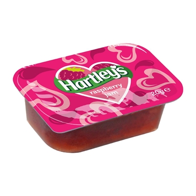 Hartley's Raspberry Jam (100 Pack) 20G