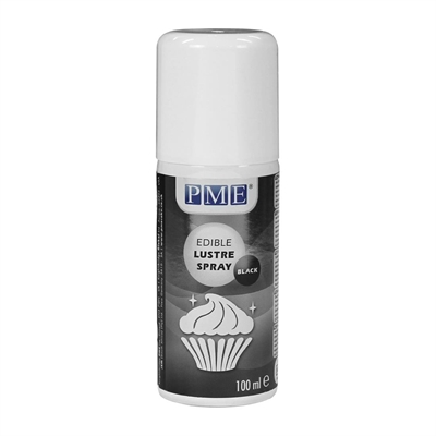 Pme Black Edible Lustre Spray 100Ml