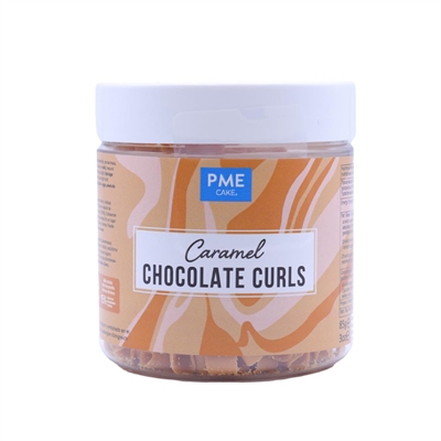 Pme Brown Chocolate Curls Caramel 85G