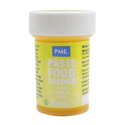 Pme Yellow Concentrated Paste Food Colour - Sunny 25G
