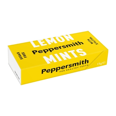 Peppersmith Mints - Lemon (12 Pack) 15G
