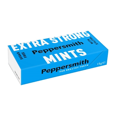 Peppersmith Mints - Extra Strong (12 Pack) 15G