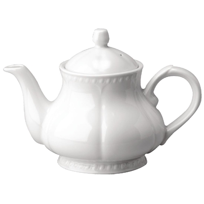 Churchill White Buckingham Teapots 600Ml (4 Pack)