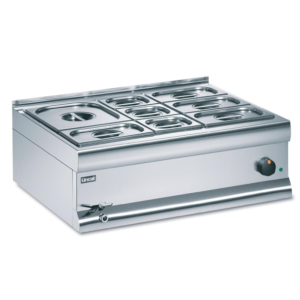 Lincat Bain Marie Wet Heat 1 x 1/2 3 x 1/6 4 x 1/4 GN (B2B)