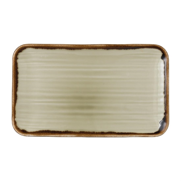 Dudson Harvest Linen Rectangular Plate 10 5/8x6 1/4" (Box 12) (Direct)