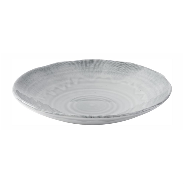 Churchill Harvest Flux Grey Organic Coupe Bowl (Box 12) (B2B)