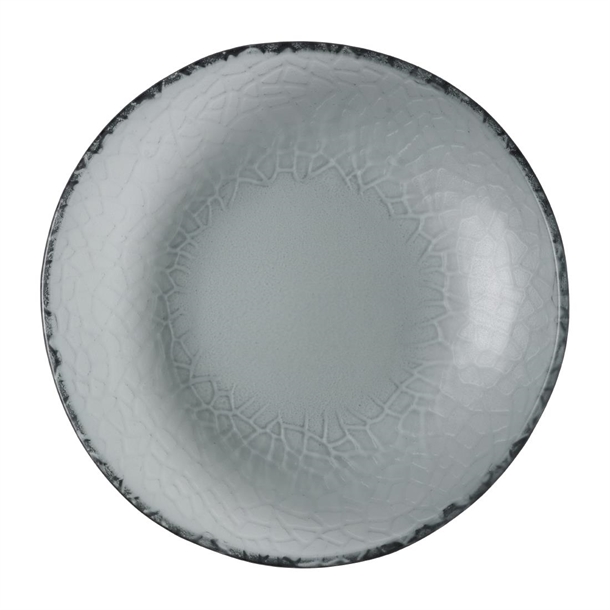 Churchill Viana Dusk Organic Glass Bowl - 245mm (Pack 6) (B2B)