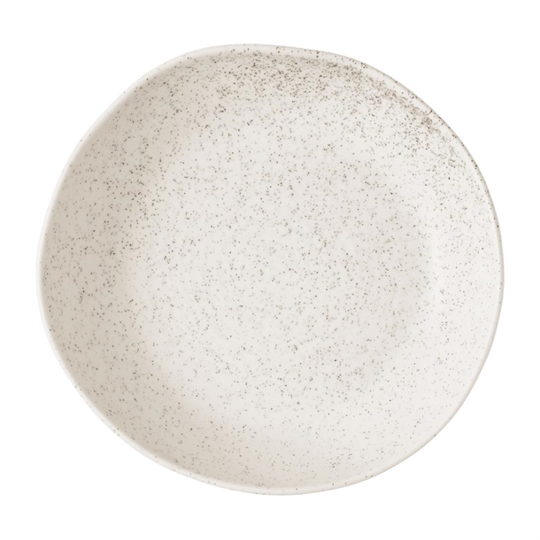 Churchill Barley White Natural Organic Deep Bowl - 215mm (Pack 6) (B2B)