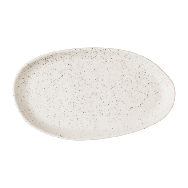 Churchill Barley White Natural Organic Platter - 260x150mm (Pack 6) (B2B)