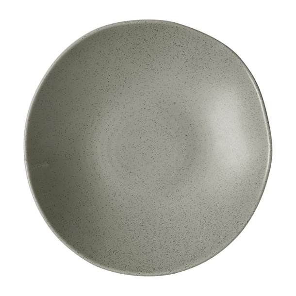 Churchill Peppercorn Grey Natural Organic Coupe Bowl - 220mm (Pack 6) (B2B)