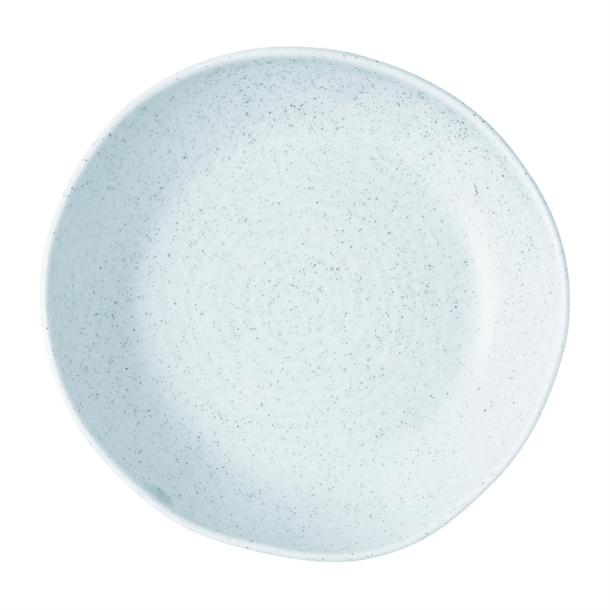 Churchill Duck Egg Blue Natural Organic Deep Bowl - 250mm (Pack 6) (B2B)