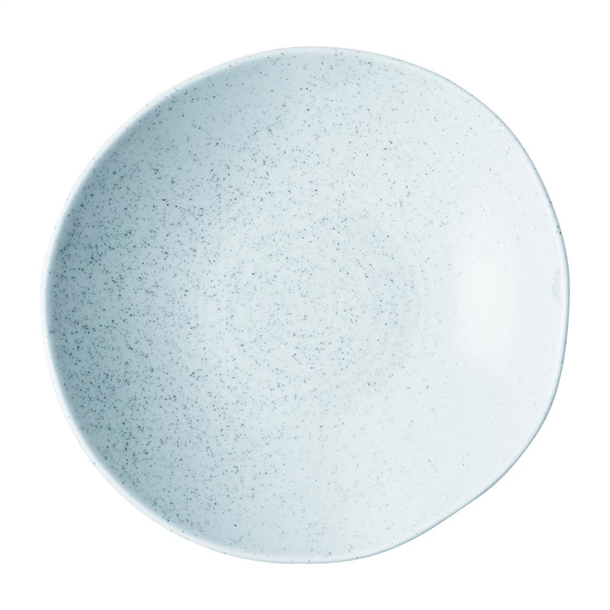 Churchill Duck Egg Blue Natural Organic Coupe Bowl - 250mm (Pack 6) (B2B)