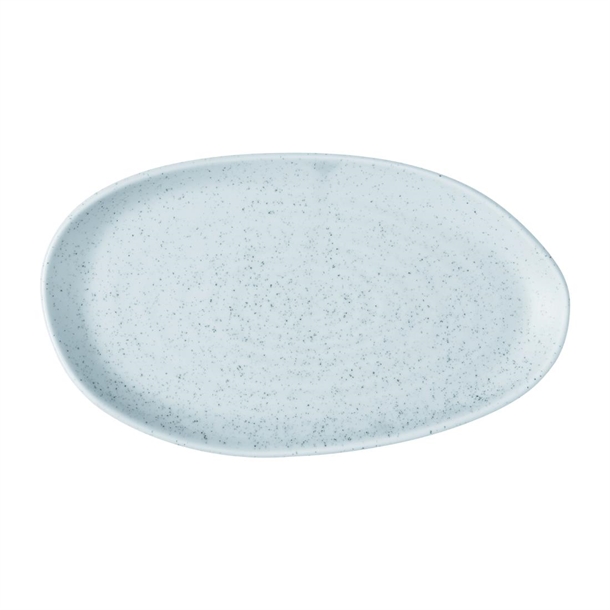 Churchill Duck Egg Blue Natural Organic Platter - 260x150mm (Pack 6) (B2B)