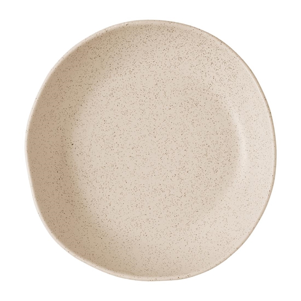 Churchill Nutmeg Cream Natural Organic Deep Bowl - 215mm (Pack 6) (B2B)