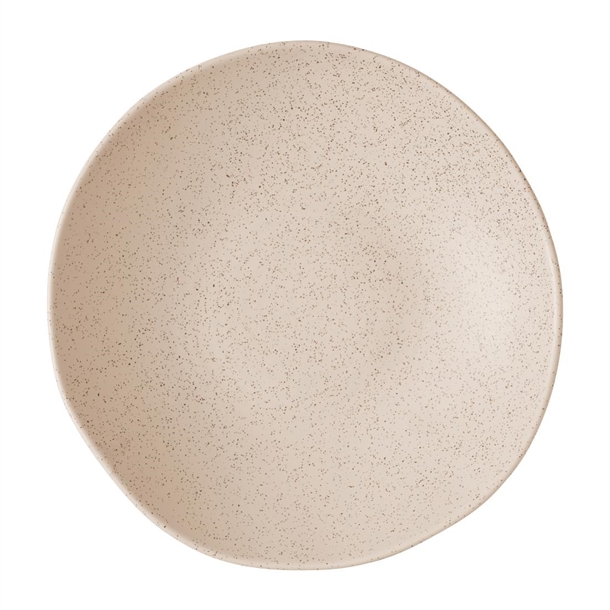 Churchill Nutmeg Cream Natural Organic Coupe Bowl - 250mm (Pack 6) (B2B)