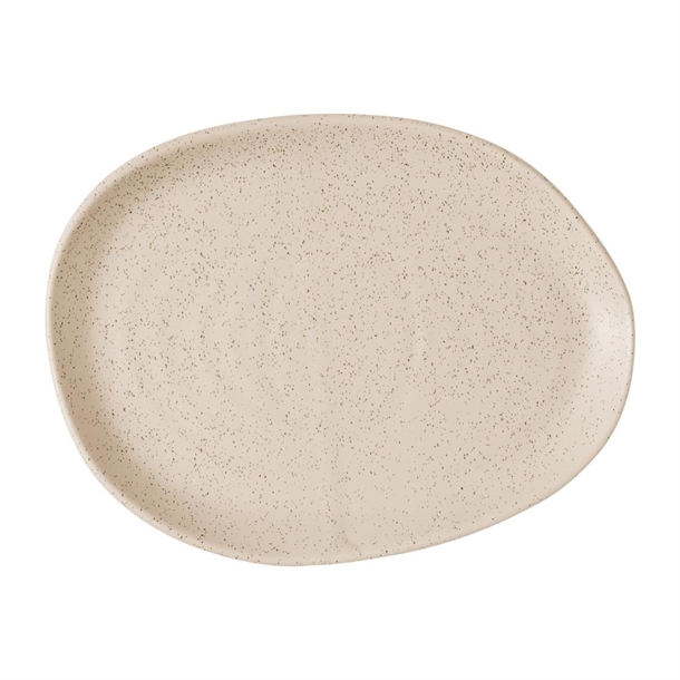 Churchill Nutmeg Cream Natural Organic Platter - 260x200mm (Pack 6) (B2B)