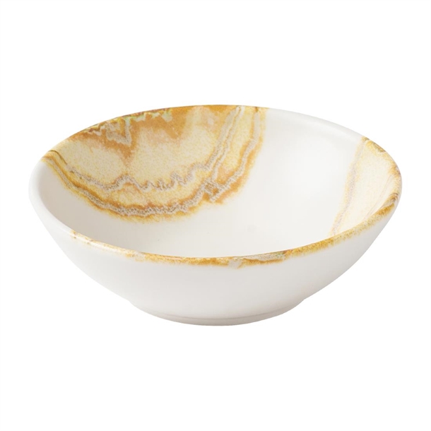 Churchill Gold Shallow Bowl - 130mm (Pack 12) (B2B)