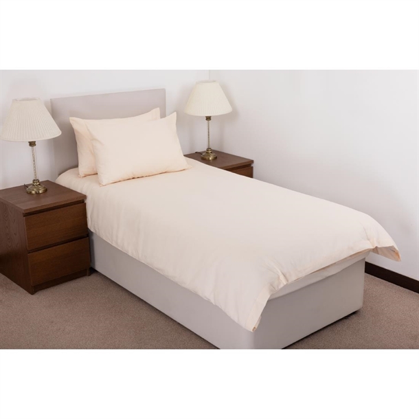 Essentials Temir/Ch Pillowcase Oatmeal - Housewife 48x75cm (Pair)