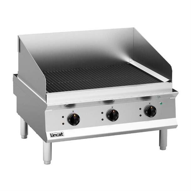 Lincat Opus OE8416 Ignite Electric Countertop Chargrill - 850mm 10.8kW (Direct)