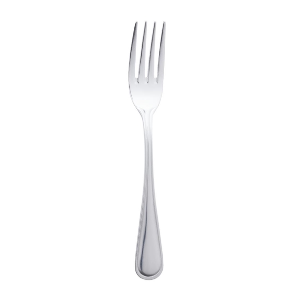 Lot De 12 Fourchettes De Table Olympia Kelso – Acier Inoxydable 18/0, Design Classique, Pour Restaurant Ou Maison