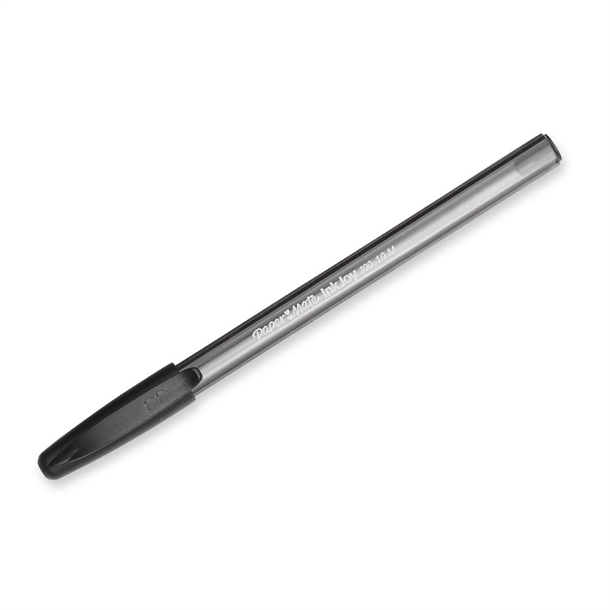 Paper Mate Inkjoy 100 Capped Medium Black Tuck (Pack 50)