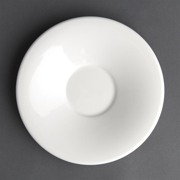 Art de Cuisine Menu Broad Rim Tea Saucer - 165mm (Box 6)