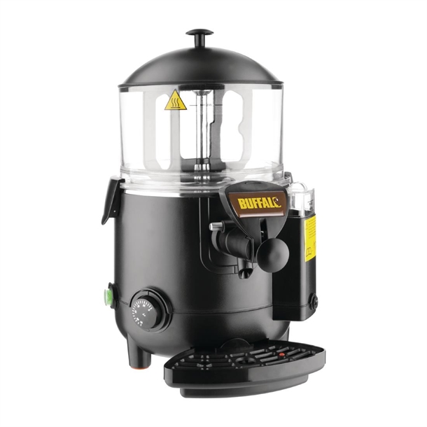 Distributeur de Chocolat Chaud 5L/10L, Machine à Chocolate Électrique Commerciale pour Chauffer Chocolat Café Milktea Jus Machine à Fondre au Chocolat,110V 5L