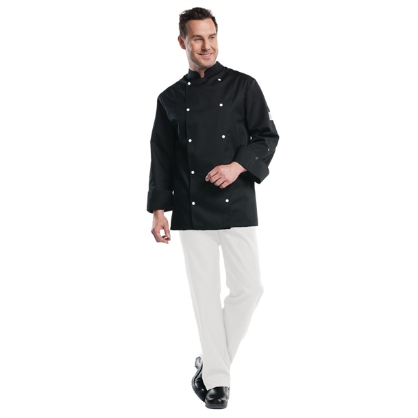 Chaud Devant Koksbuis Firenze Zwart (Poly/Ktn) - Maat XXXXL