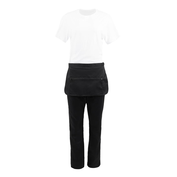 Whites Zipped Money Pocket Black