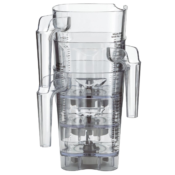Waring 48oz (1.4L) Stacking MX Jar with lid for CB135 CB136 CB137