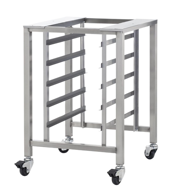 turbofan-stainless-steel-oven-stand-with-castors-2-with-swivel-lock-for-gg552-sk33