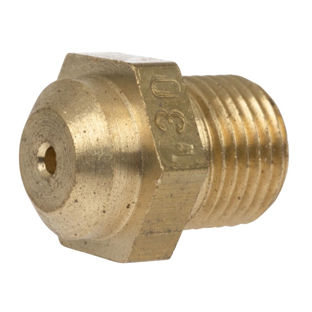 Buffalo Oven Burner Jet M8x075dia 1.3mm (LPG) for CT253