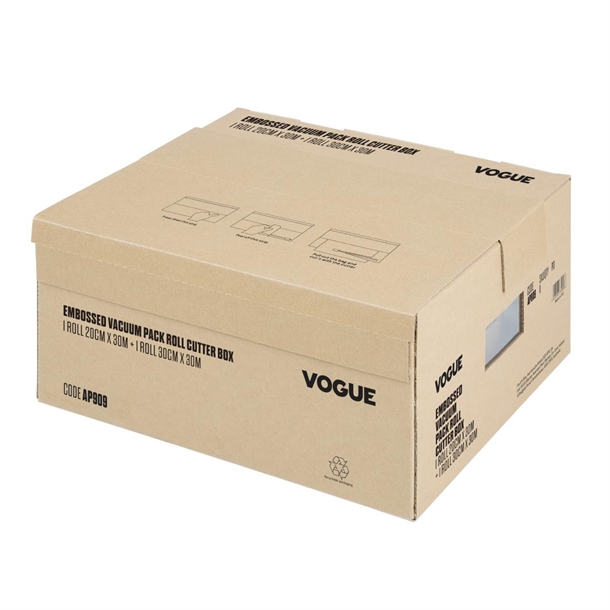 Micro-channel Vacuum Bag Roll Cutter Box - 1 roll 20cm x 30m+1 roll 30cm x 30m