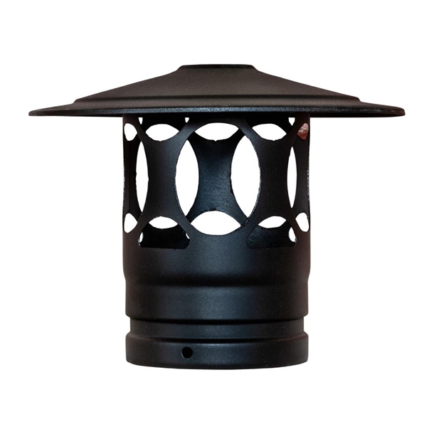 Fuego Black Chimney Cap