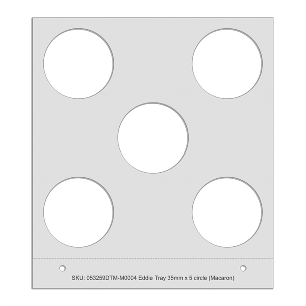 Eddie Manual Tray 5 Circles 35mm Macaron fits HZ179
