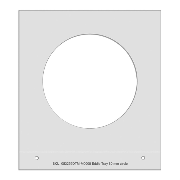 Eddie Manual Tray Circle 80mm fits HZ179