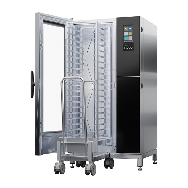 Lincat Invoq Roll-In Trolley 16 400x600 80mm 16 Trays L-Shaped (Direct)