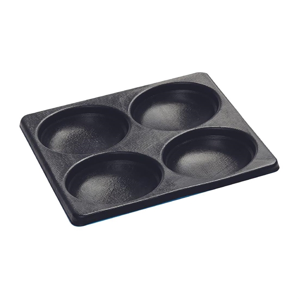 Merrychef 32Z4113 Signature 4 Compartment Non-Stick Mould Black (Direct)
