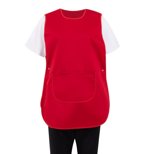 Whites Tabard with Pocket Red - One Size