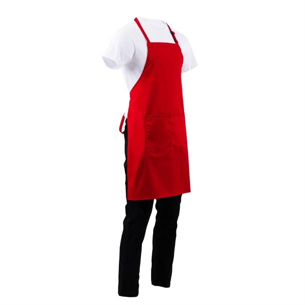Chef Works Latzschürze Rot