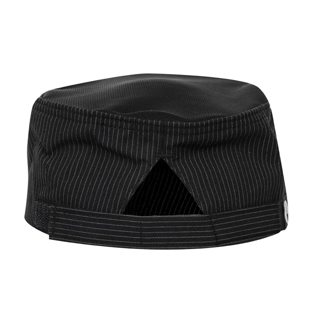 Chef Works Cool Vent Pinstripe Beanie Hat - B228 - Nisbets