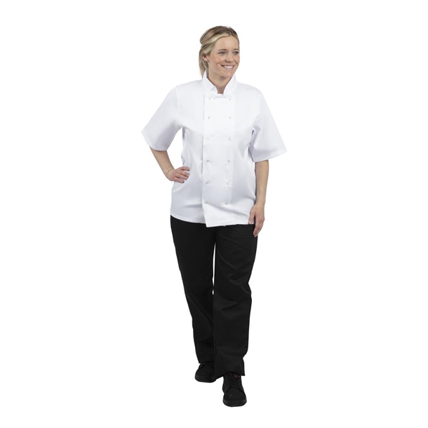 Chefs Double Breasted L/Sleeve White Jacket - S main image 0