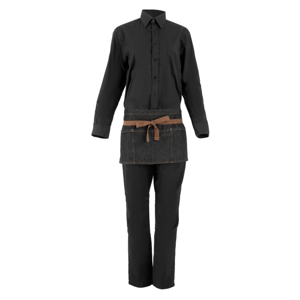 Chef Works Memphis Waist Apron Black