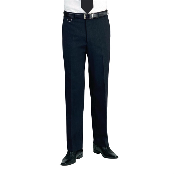 Mens Mars Black Waiting Trouser - Size 38 Short Leg (B2B)