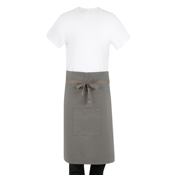 Southside Cotton Canvas Bistro Apron Khaki - 950x650mm